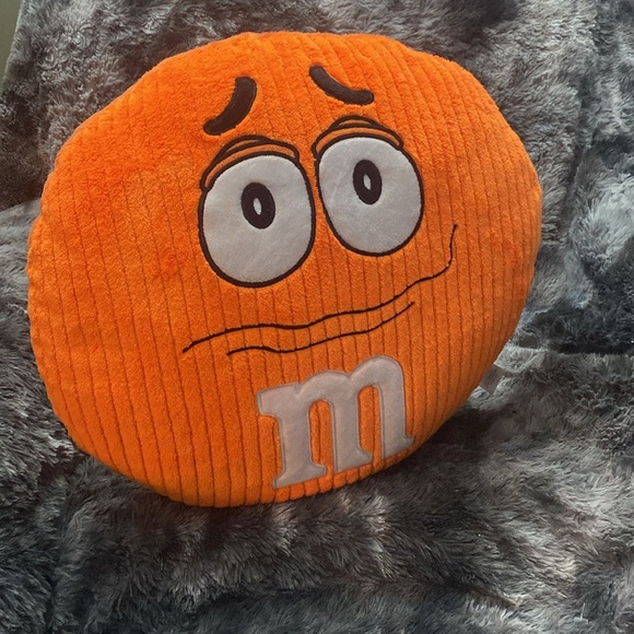 Orange M&M Character Pillow - Picture 10 of 16